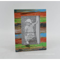 Distressed MDF Paper Veneer Picture Frame for Home Deco